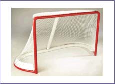 PROFESSIONAL ICE HOCKEY GOAL FRAMES AND NETTING